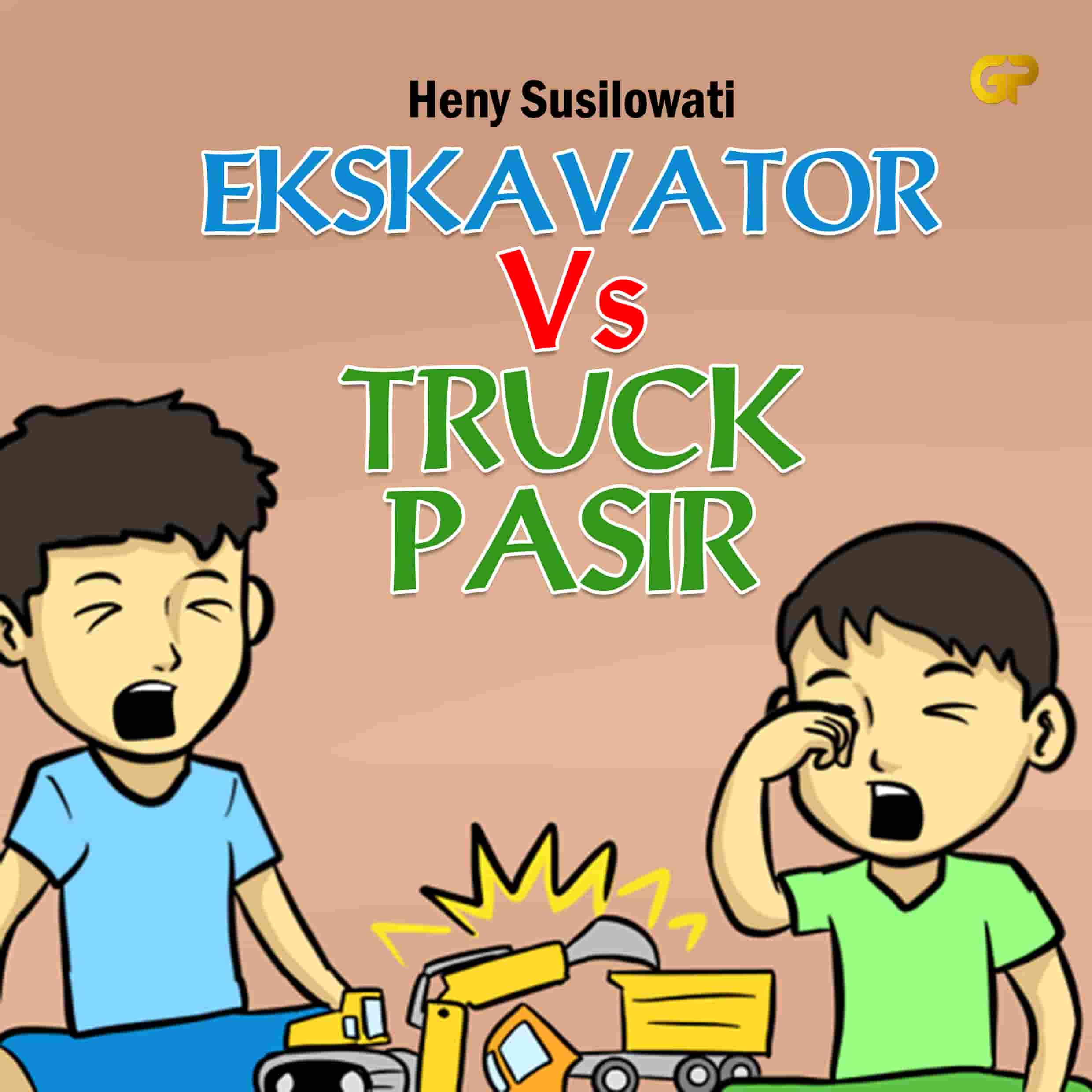 EKSKAVATOR Vs TRUCK PASIR